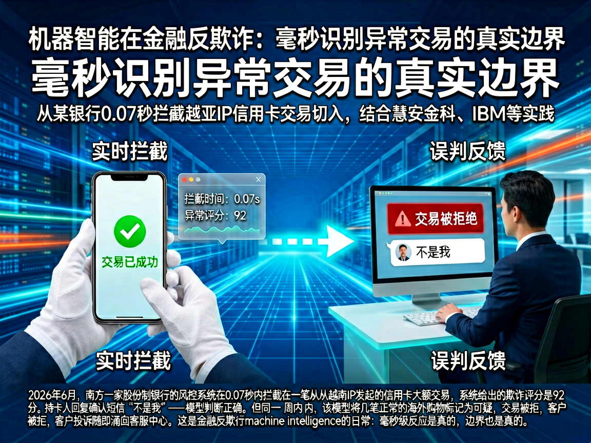 AI在金融反欺诈：毫秒识别异常交易的真实边界 cover image