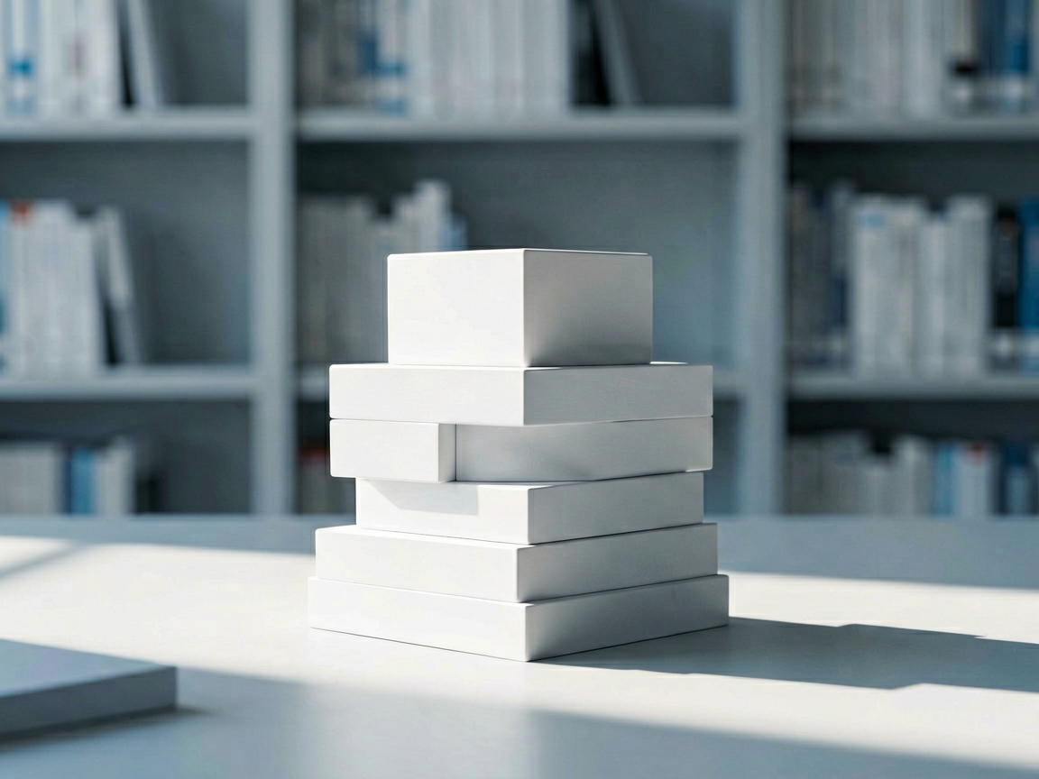 A precise, minimalist representation of organized data retrieval and efficiency