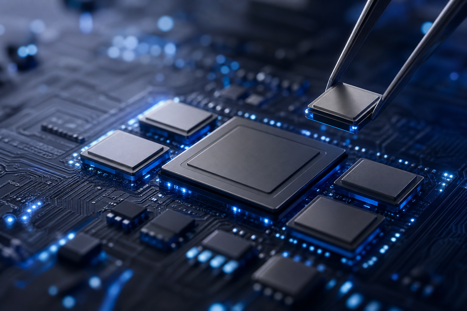Modular RISC-V chip with detachable blocks for customization