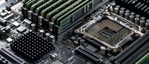 A detailed view of complex server hardware components representing the engineering reality behind AI compute choices