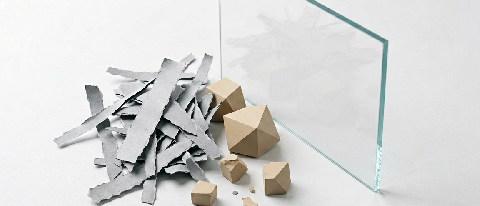 A conceptual editorial image showing a fragmented, abstract knowledge structure with disconnected nodes and a subtle barrier, representing the 'knowledge wall' 