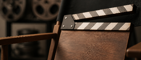 A cinematic film strip showing a consistent character across different lighting conditions