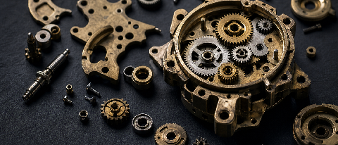 A minimalist editorial still life representing complex engineering bottlenecks and hardware infrastructure.