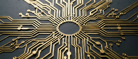 A conceptual editorial image representing the complexity and stability of large-scale computing clusters