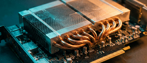 Abstract visualization of mixed precision data processing on hardware